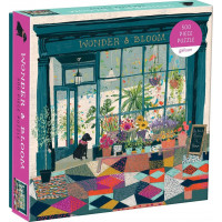 GALISON Štvorcové puzzle Kvetinárstvo Wonder&Bloom 500 dielikov