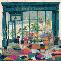 GALISON Štvorcové puzzle Kvetinárstvo Wonder&Bloom 500 dielikov