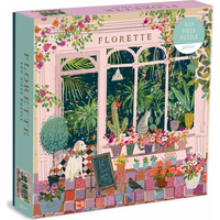 GALISON Štvorcové puzzle Kvetinárstvo Florette 500 dielikov