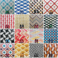 GALISON Štvorcové puzzle Mozaikové podlahy 500 dielikov
