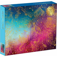 GALISON Metalické puzzle Astrológia 1000 dielikov