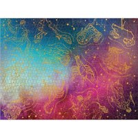 GALISON Metalické puzzle Astrológia 1000 dielikov
