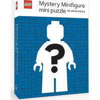 CHRONICLE BOOKS Mini Puzzle LEGO® Mystery Minifigúrka (Blue Edition) 126 dielikov