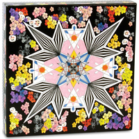 GALISON Obojstranné puzzle Christian Lacroix: Kvetinová galaxia 500 dielikov