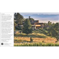 GALISON Obojstranné puzzle Frank Lloyd Wright: Taliesin a Taliesin West 500 dielikov