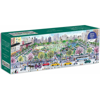 GALISON Panoramatické puzzle Pohľad na mesto 1000 dielikov