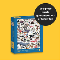 CHRONICLE BOOKS Puzzle Ahoj zvieratá celého sveta 500 dielikov