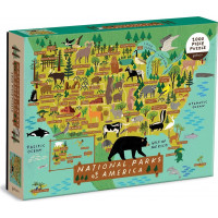 GALISON Puzzle Americké Národné parky 1000 dielikov
