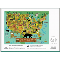 GALISON Puzzle Americké Národné parky 1000 dielikov