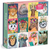 GALISON Štvorcové puzzle Divoká duša 500 dielikov