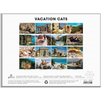 GALISON Puzzle Mačky na dovolenke 1500 dielikov