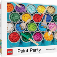 CHRONICLE BOOKS Puzzle LEGO® Paint Party 1000 dielikov