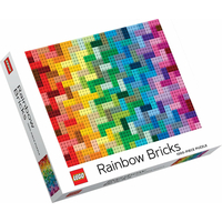 CHRONICLE BOOKS Puzzle LEGO® Rainbow Bricks 1000 dielikov