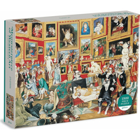 GALISON Puzzle Meowsterpiece: Galéria Uffizi 1500 dielikov