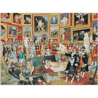 GALISON Puzzle Meowsterpiece: Galéria Uffizi 1500 dielikov