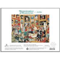 GALISON Puzzle Meowsterpiece: Galéria Uffizi 1500 dielikov