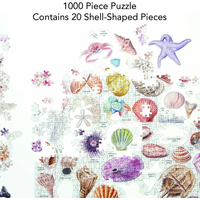 GALISON Puzzle Poklady z pláže 1000 dielikov