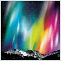 GALISON Štvorcové puzzle Polárna žiara 500 dielikov