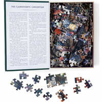 CHRONICLE BOOKS Puzzle s detektívnym prípadom Zjazd jasnovidcov 500 dielikov
