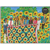 GALISON Puzzle Sunflower Quilting Bee v Arles 1000 dielikov