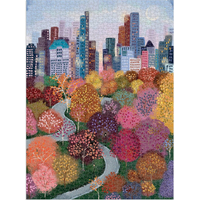 GALISON Puzzle Výhľad na park 1000 dielikov