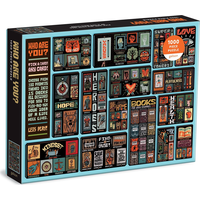 GALISON Puzzle Who Are You? 1000 dielikov