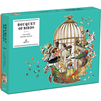 GALISON Tvarové puzzle Vtáčia klietka 750 dielikov