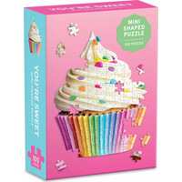 GALISON Tvarové puzzle Sladký cupcake 100 dielikov