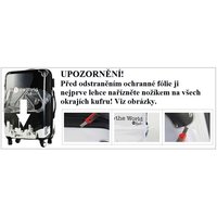 Moderné cestovné kufre - upozornenie