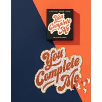 GALISON Tvarové puzzle You Complete Me 100 dielikov