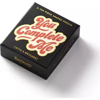 GALISON Tvarové puzzle You Complete Me 100 dielikov