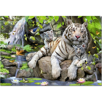 EDUCA Puzzle Bieli bengálski tigre 1000 dielikov