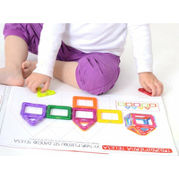 MAGFORMERS Magtematika box s učebnicou (slovensky) 67 dielikov