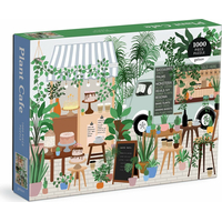 GALISON Puzzle Botanická kaviareň 1000 dielikov