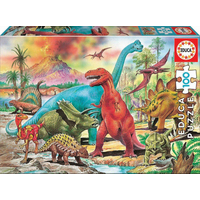 EDUCA Puzzle Dinosaury 100 dielikov