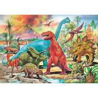 EDUCA Puzzle Dinosaury 100 dielikov