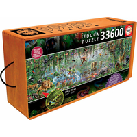 EDUCA Puzzle Divočina 33600 dielikov