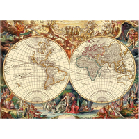 DINO Puzzle Historická mapa 1000 dielikov