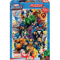 EDUCA Puzzle Hrdinovia Marvel 500 dielikov
