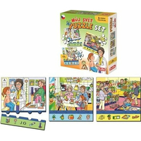 EFKO Puzzle Môj svet 3v1 (4,12,16 dielikov)