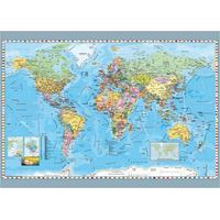 DINO Puzzle Politická mapa sveta 1000 dielikov