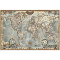 EDUCA Puzzle Politická mapa sveta 4000 dielikov