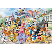 EDUCA Puzzle Sprievod postavičiek Disney 200 dielikov