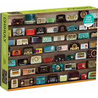 GALISON Puzzle Retro rádiobudíky 1000 dielikov