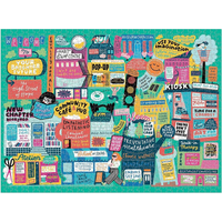 GALISON Puzzle The High Street of Hope 1000 dielikov