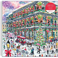 GALISON Puzzle Vianoce v New Orleans 1000 dielikov