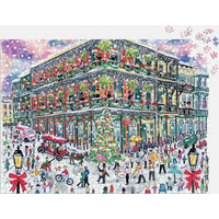 GALISON Puzzle Vianoce v New Orleans 1000 dielikov