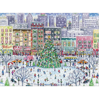 GALISON Puzzle Vianoce v meste 1000 dielikov