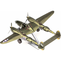 METAL EARTH 3D puzzle Lockheed Martin P-38 Lightning (ICONX)