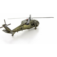 METAL EARTH 3D puzzle Vrtuľník Black Hawk